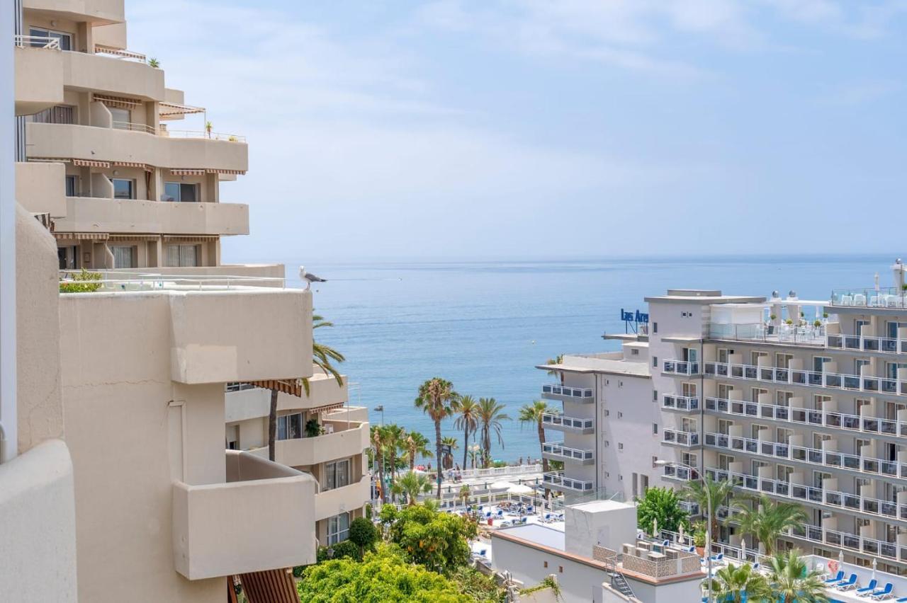 El Estudio De La Playa Benalbeach New 1Bd, Piscinas, Playa Y Vistas Al Mar Ref504 Benalmádena Exteriér fotografie