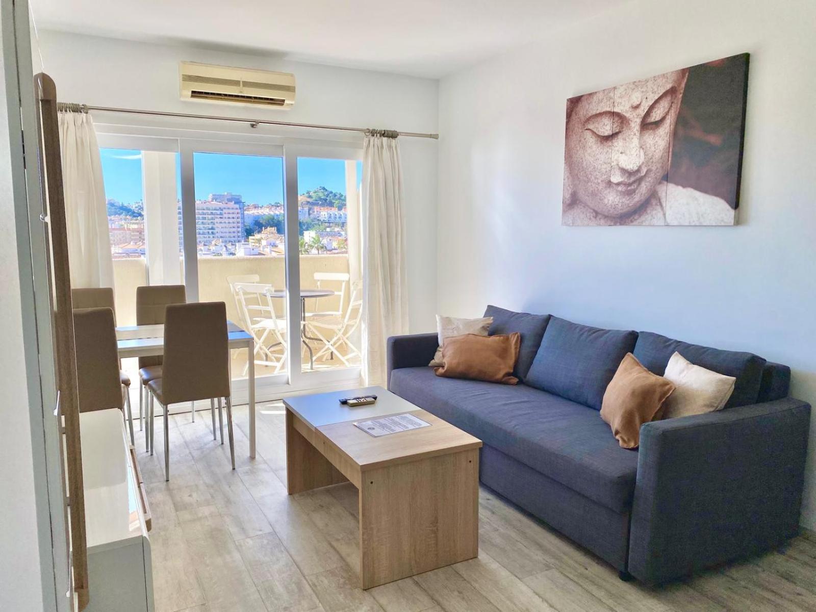 El Estudio De La Playa Benalbeach New 1Bd, Piscinas, Playa Y Vistas Al Mar Ref504 Benalmádena Exteriér fotografie