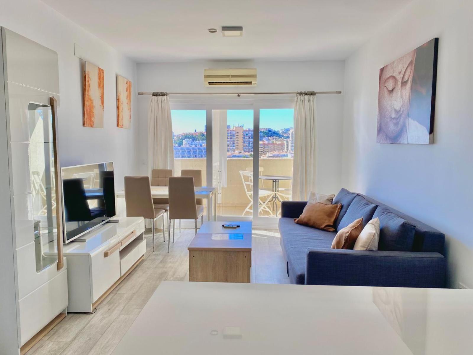 El Estudio De La Playa Benalbeach New 1Bd, Piscinas, Playa Y Vistas Al Mar Ref504 Benalmádena Exteriér fotografie